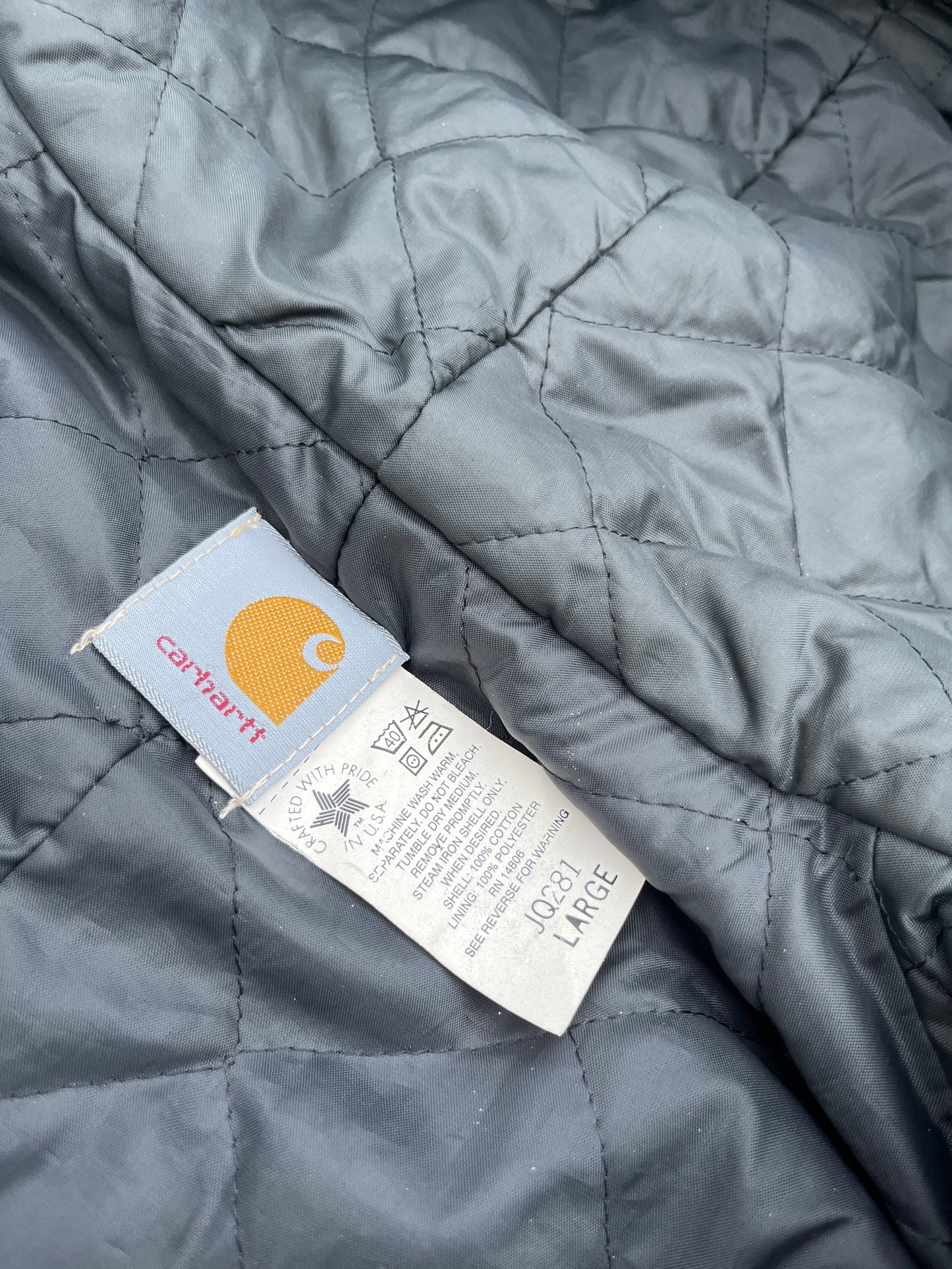 Faded Ruby Carhartt Active Jacket - Large