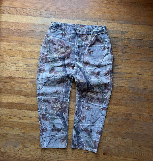 Faded Realtree Carhartt Carpenter Pants - 36 x 32