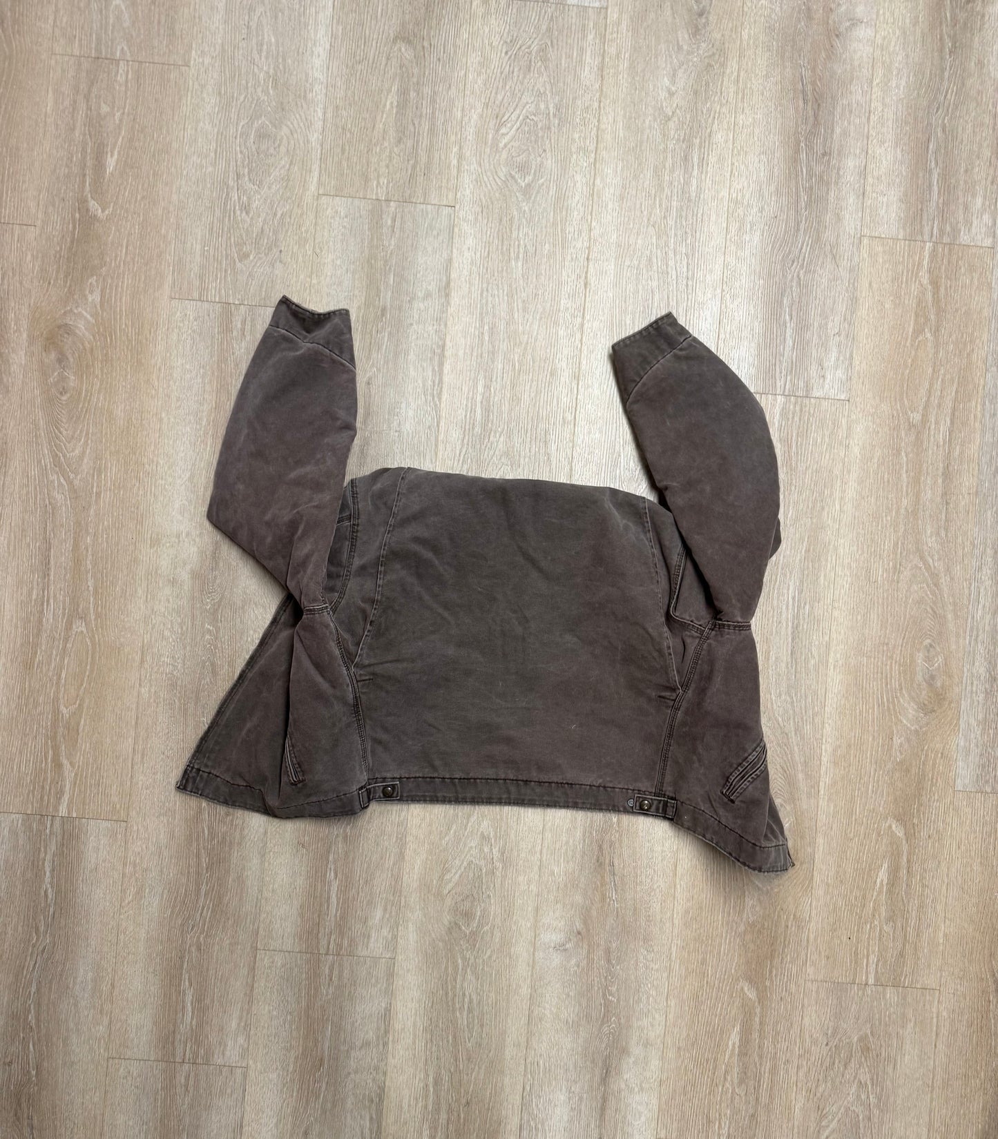 Faded Chestnut Brown Carhartt Detroit Jacket - Large