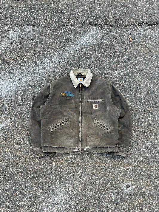 Faded Timber Brown Carhartt Detroit Jacket - Boxy Large