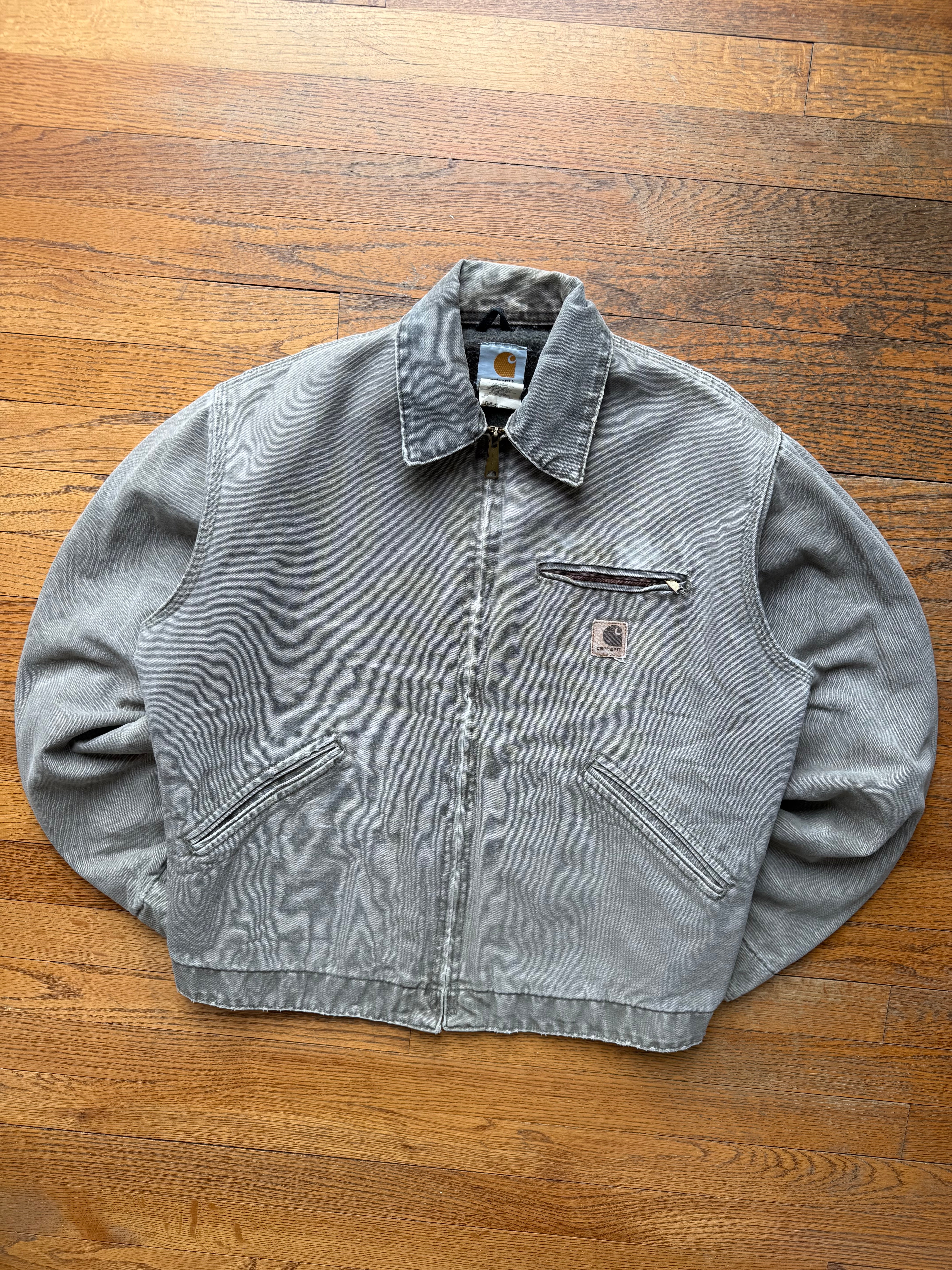 Faded Desert Brown Carhartt Detroit Jacket - Medium – VTG By Mike
