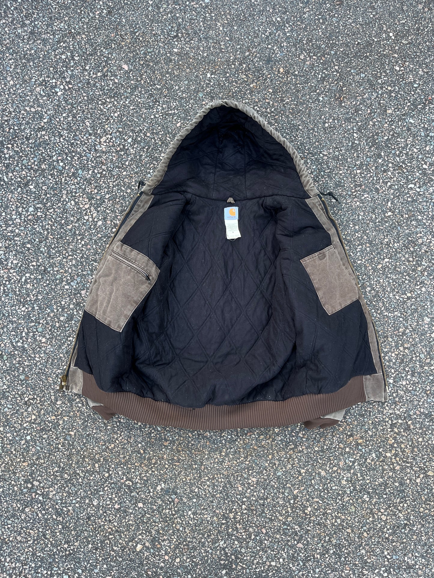 Faded Chestnut Brown Carhartt Active Jacket - Medium
