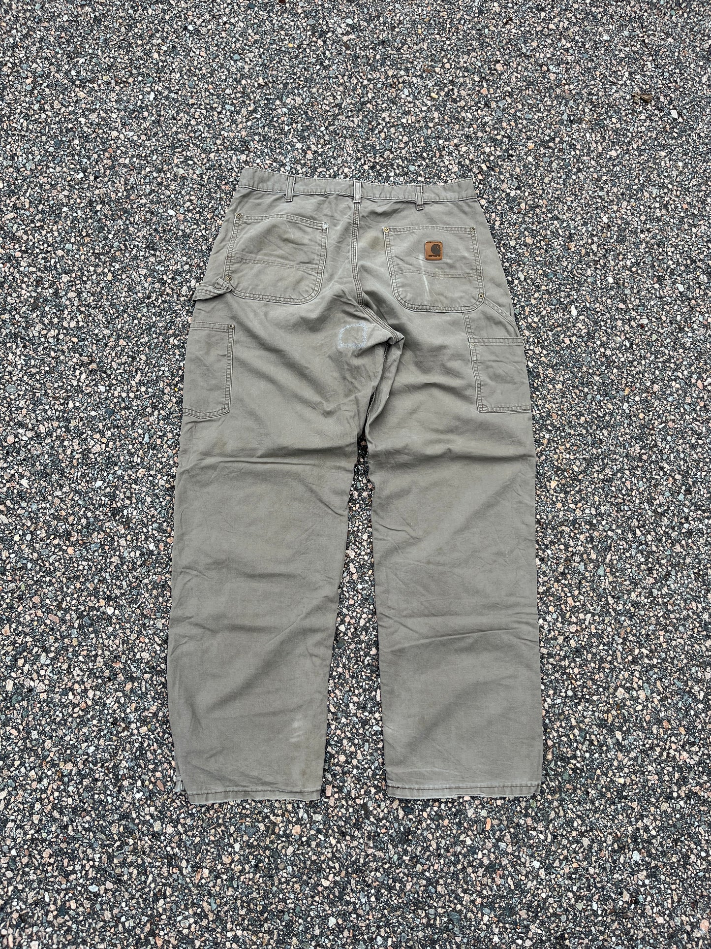 褪色浅棕色 Carhartt 双膝裤 - 33 x 30.5