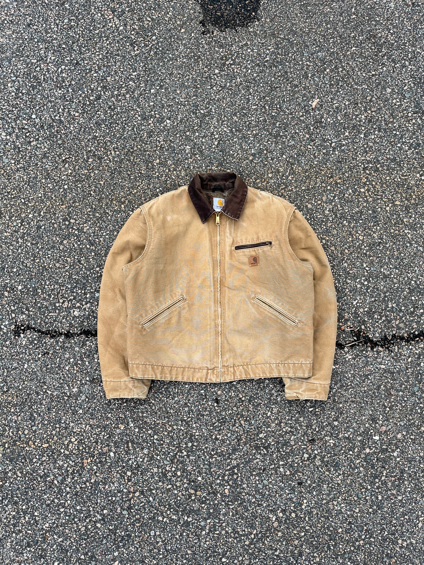 褪色棕色 Carhartt Detroit 夹克 - Boxy ML