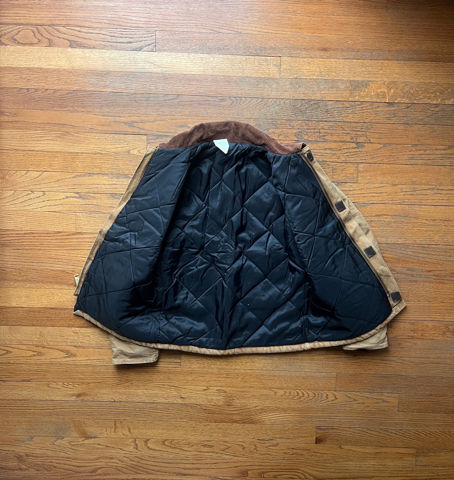 Faded Brown Carhartt Arctic Jacket - Small