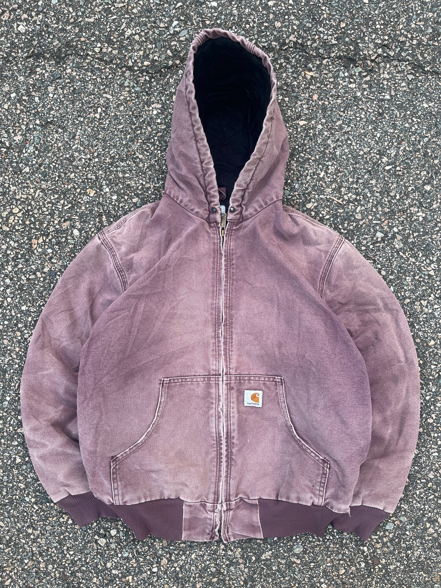 Faded Dark Plum Carhartt Active Jacket - Small