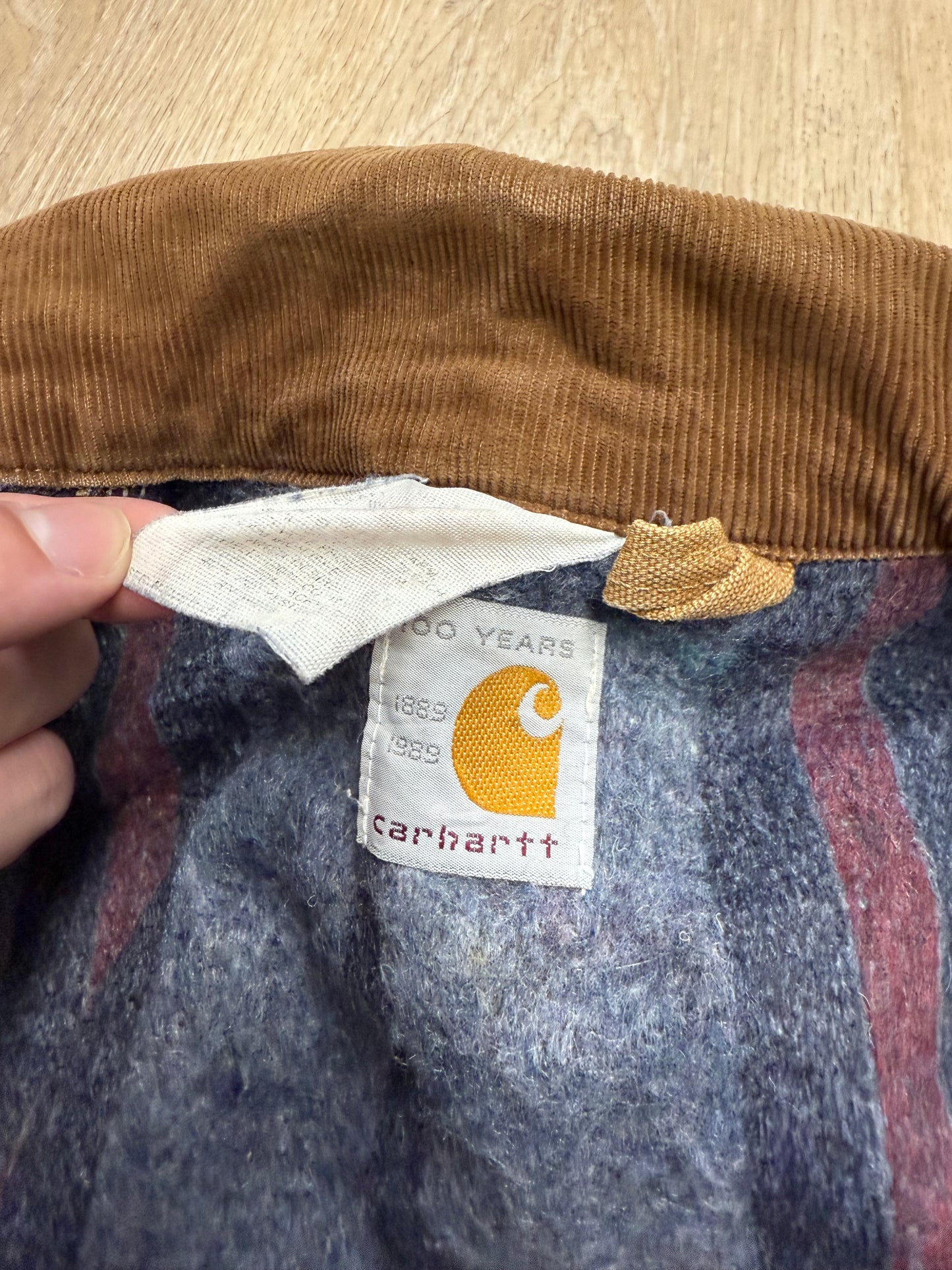 100 Year Anniversary Faded Brown Carhartt Detroit Jacket - Boxy Large