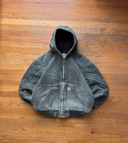Faded Olive Green Carhartt Active Jacket - XL