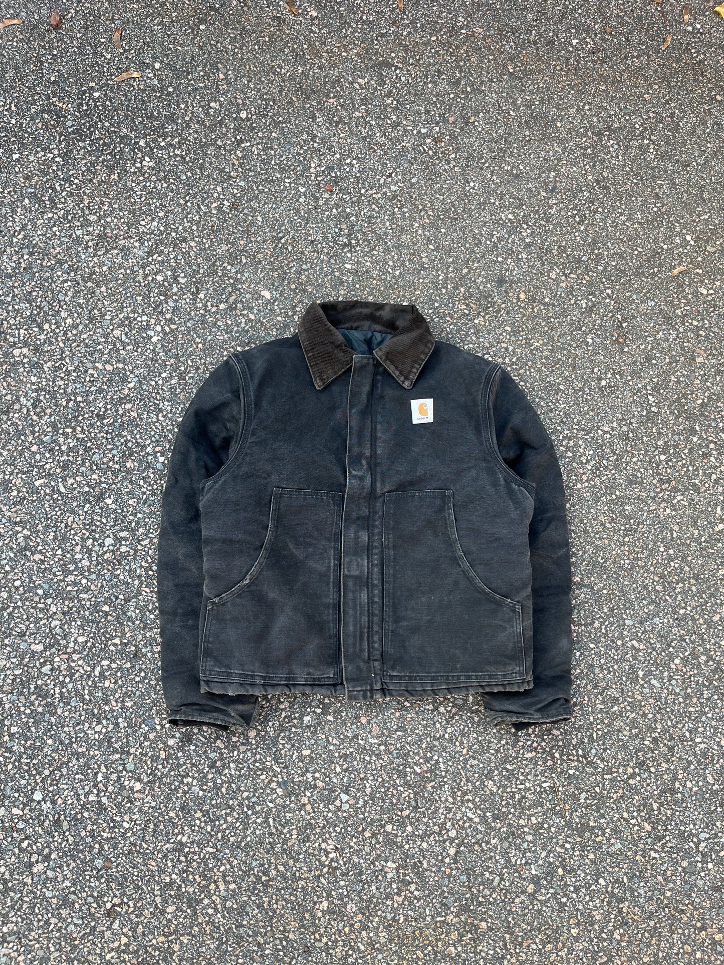 Faded Black Carhartt Arctic Jacket - Medium