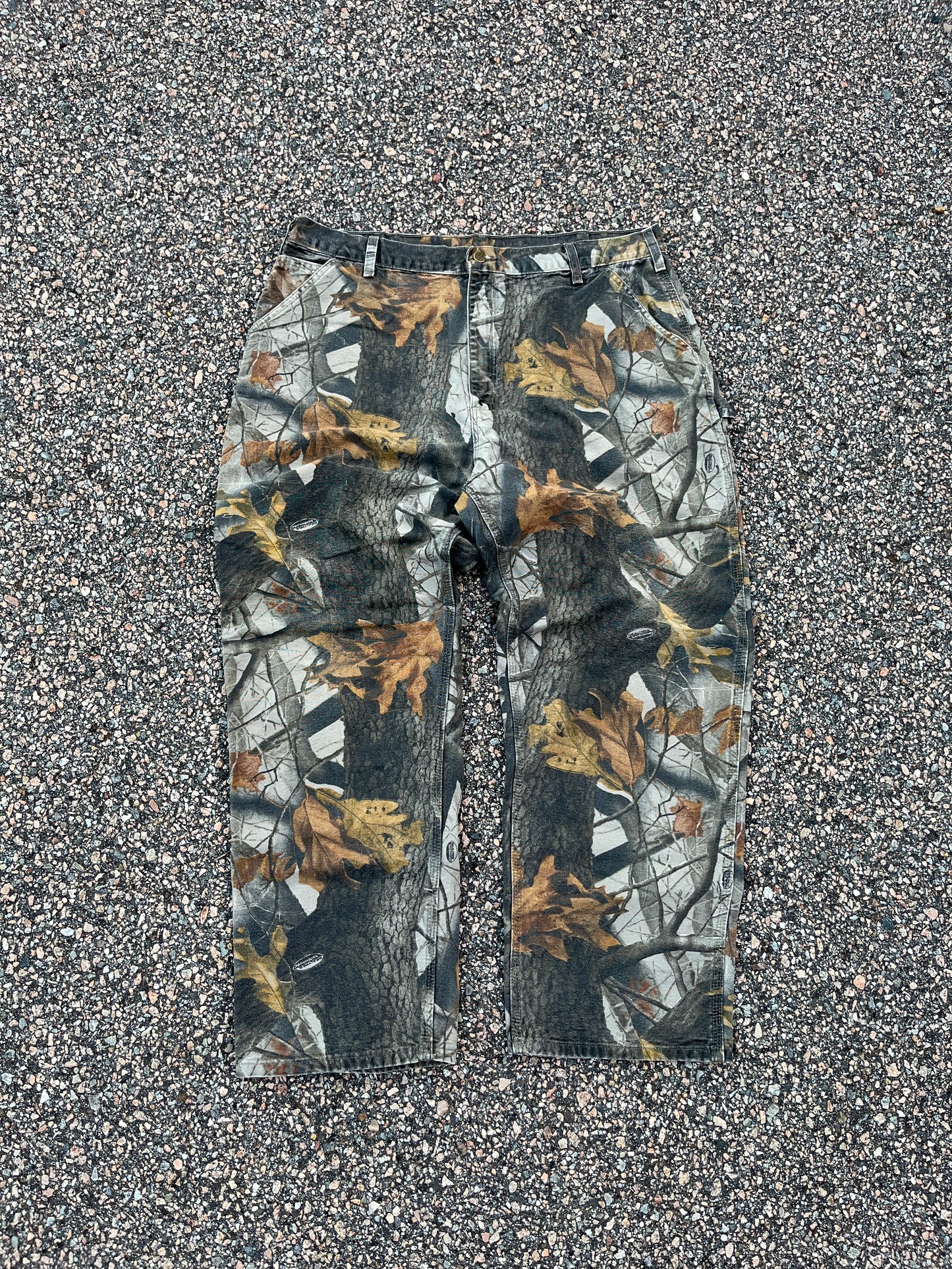 褪色 Realtree Carhartt 木匠裤 - 39 x 29.5