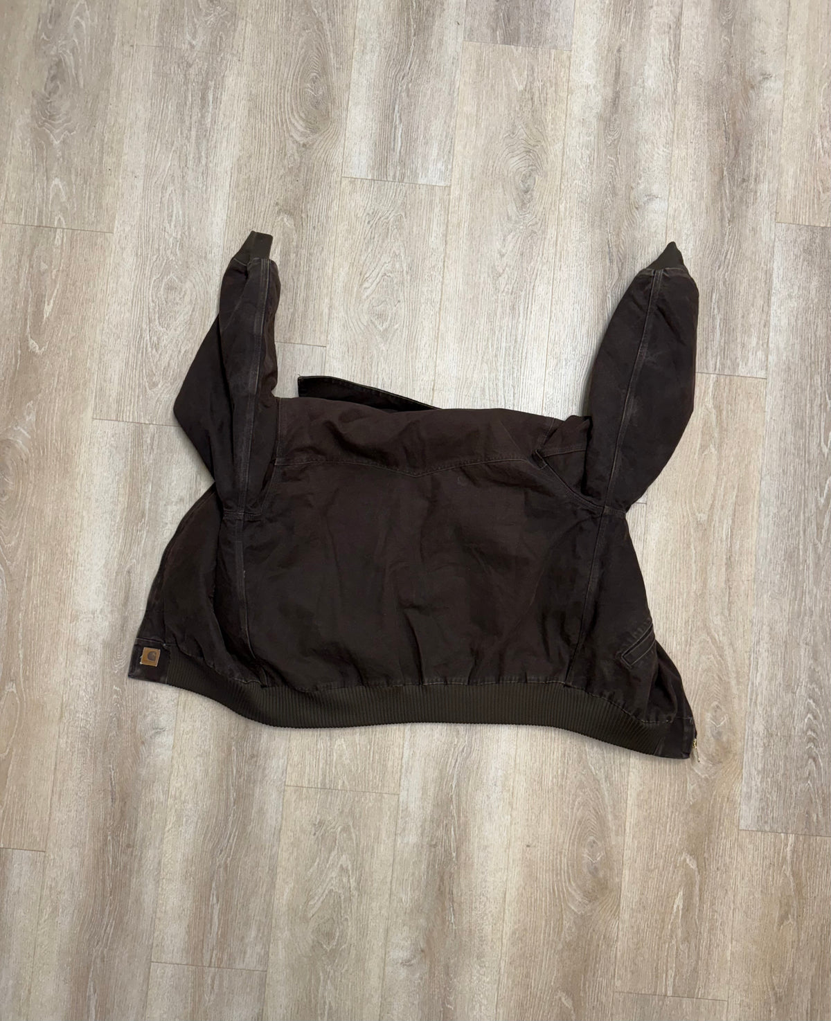 Faded Brown Carhartt Santa Fe Jacket - XL