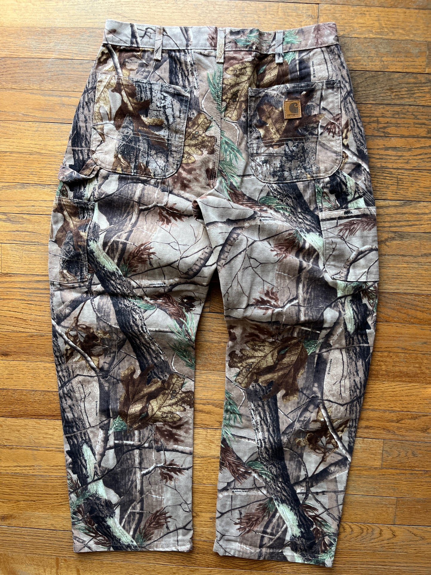 Faded Realtree Carhartt Carpenter Pants - 33 x 29