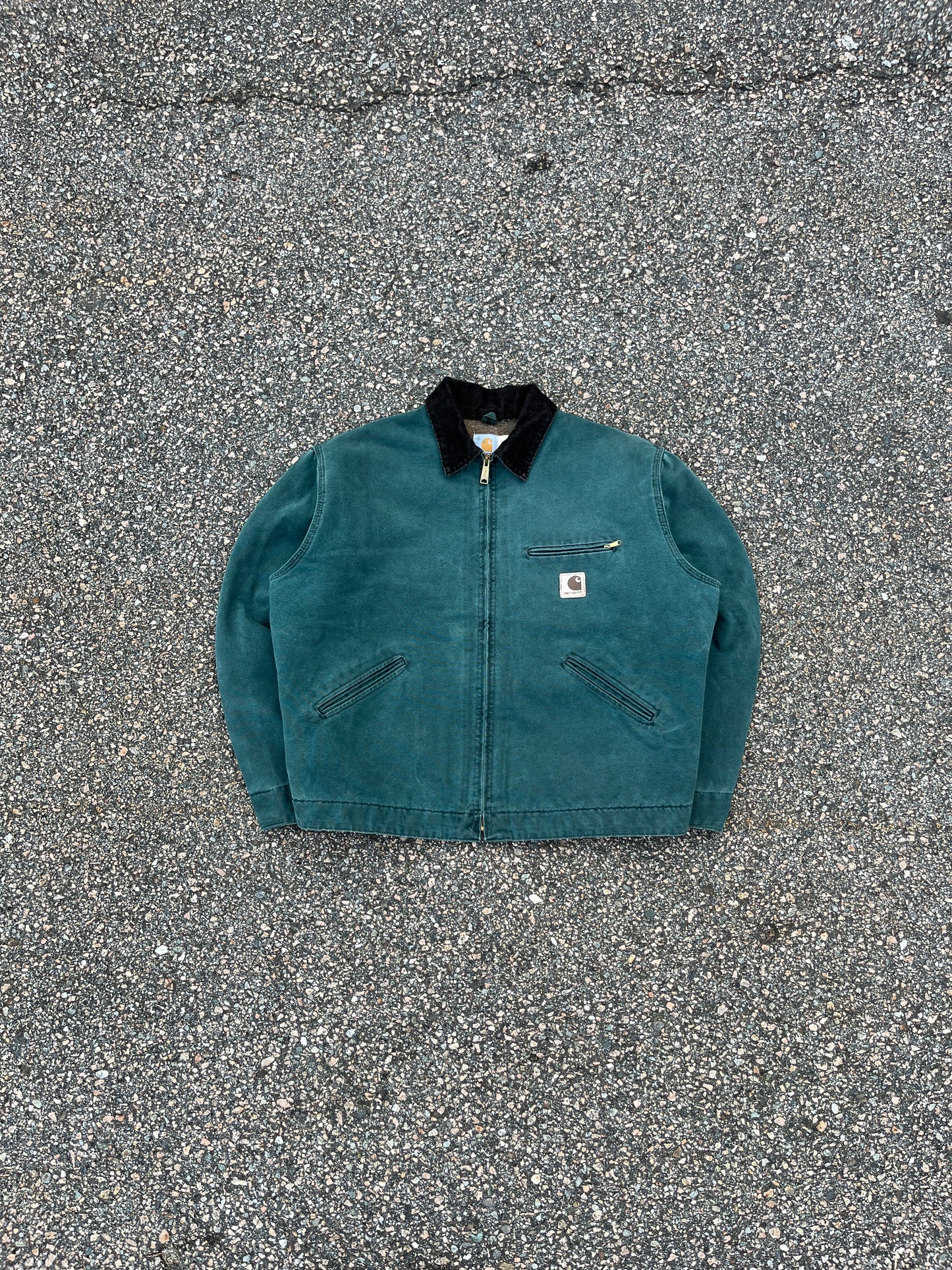 Faded Hunter Green Carhartt Detroit Jacket - XL