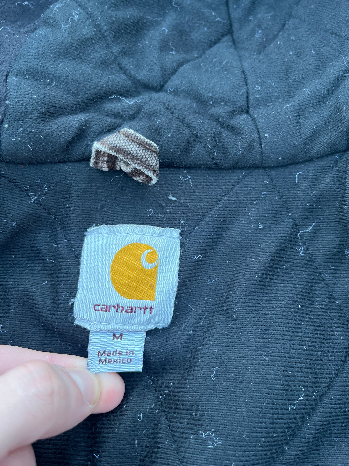 褪色棕色 Carhartt 运动夹克 - 中号