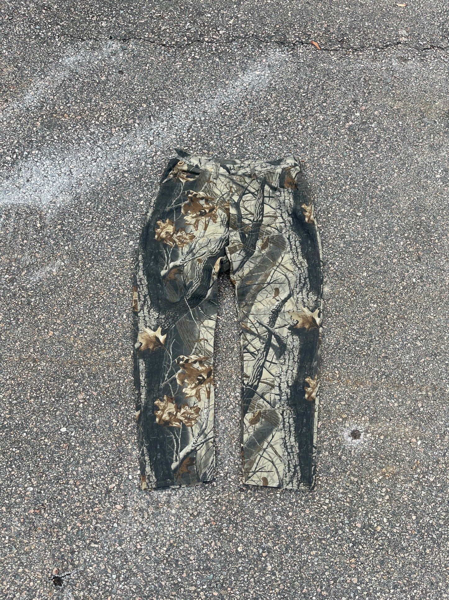 褪色 Realtree Wrangler 木匠裤 - 34 x 31