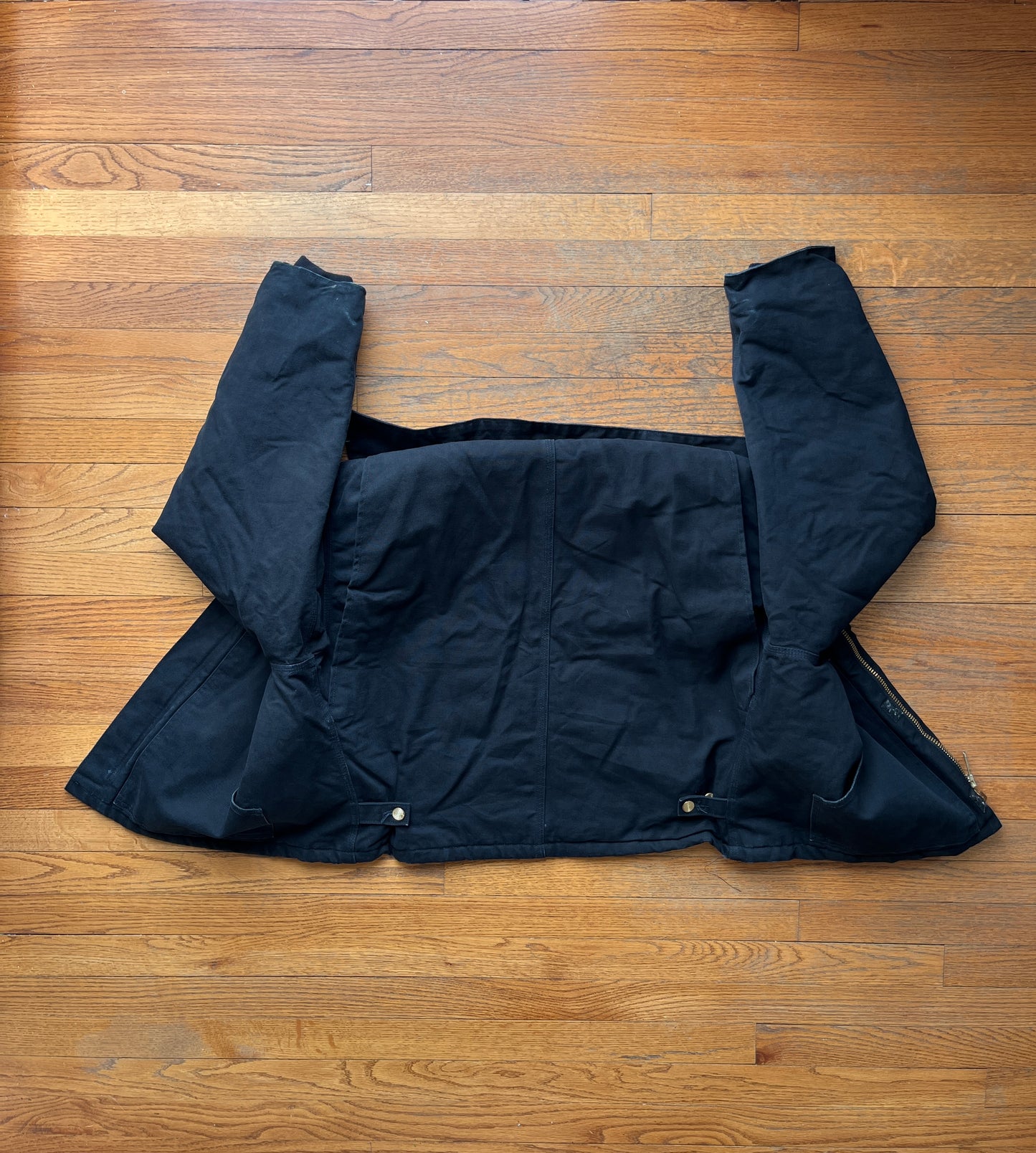 Faded Black Carhartt Arctic Jacket - Boxy Medium