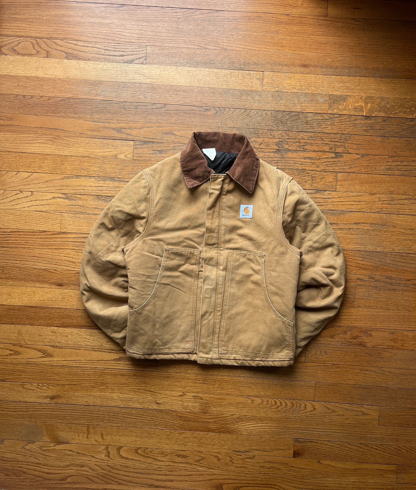 Faded Brown Carhartt Arctic Jacket - Small