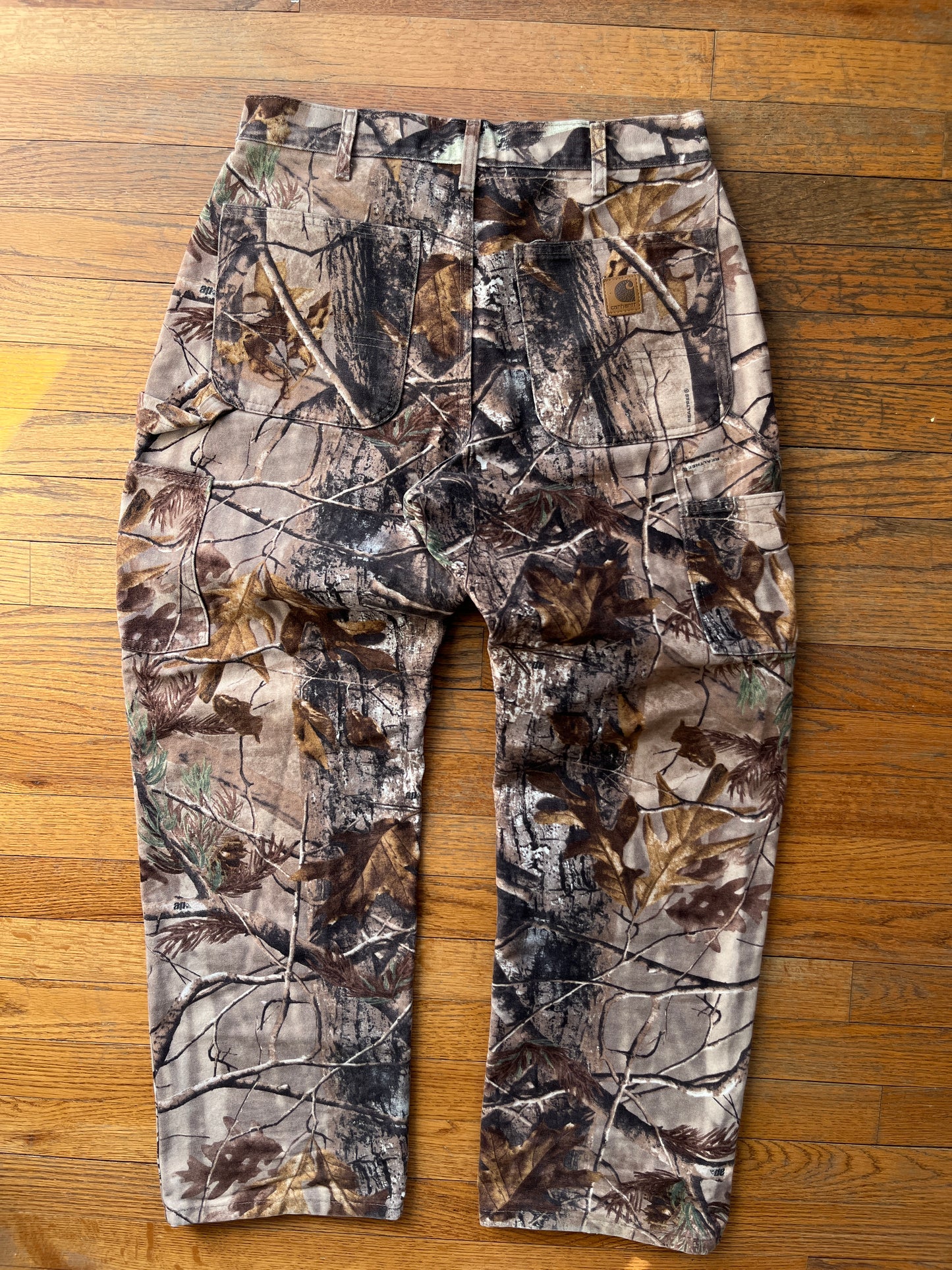 Faded Realtree Carhartt Carpenter Pants - 31 x 29.5