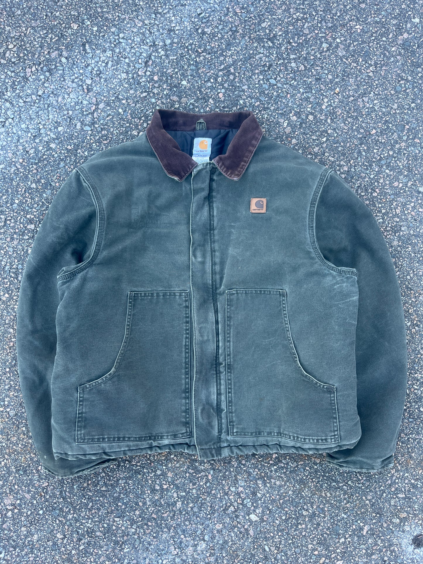 褪色橄榄绿色 Carhartt 北极夹克 - Boxy Large