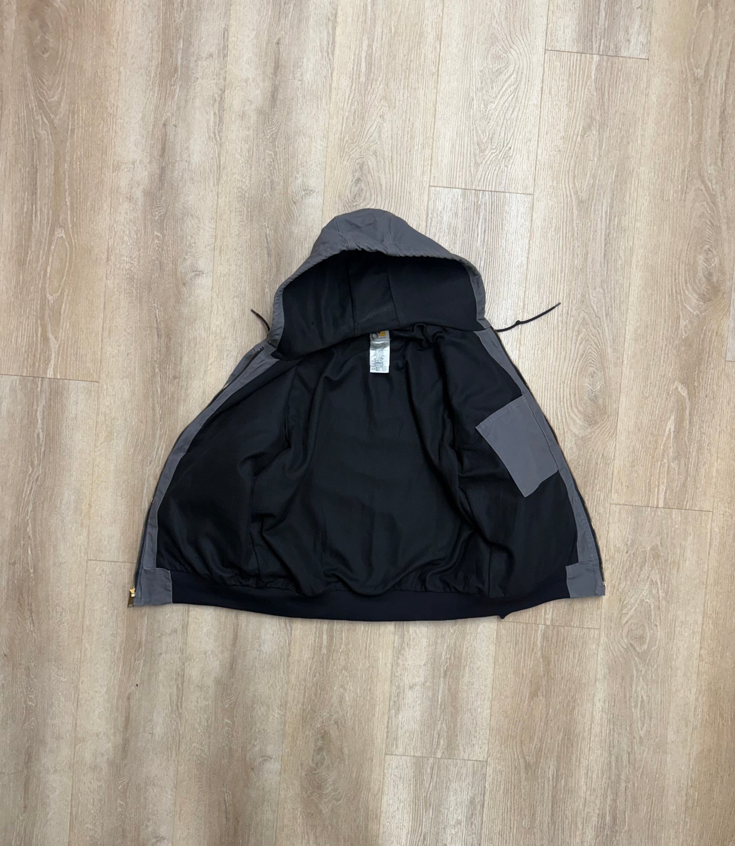 Faded Gravel Grey Carhartt Active Jacket - Medium