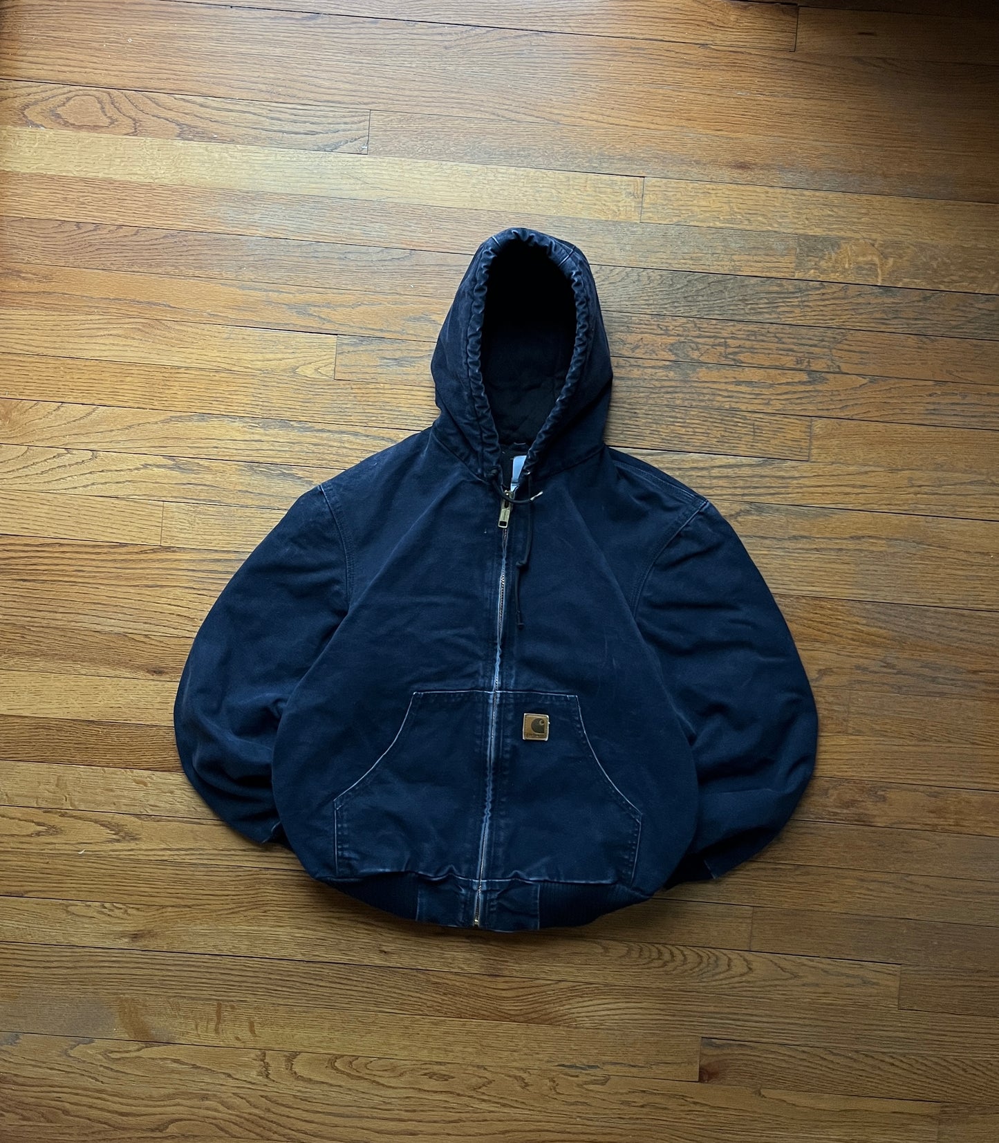 Faded Midnight Blue Carhartt Active Jacket - Small