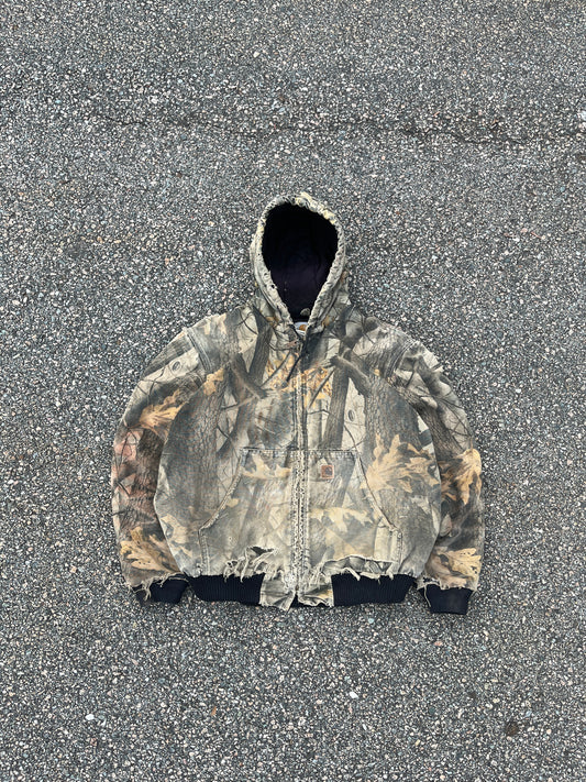 Faded n Trashed Realtree Carhartt Active Jacket - Large