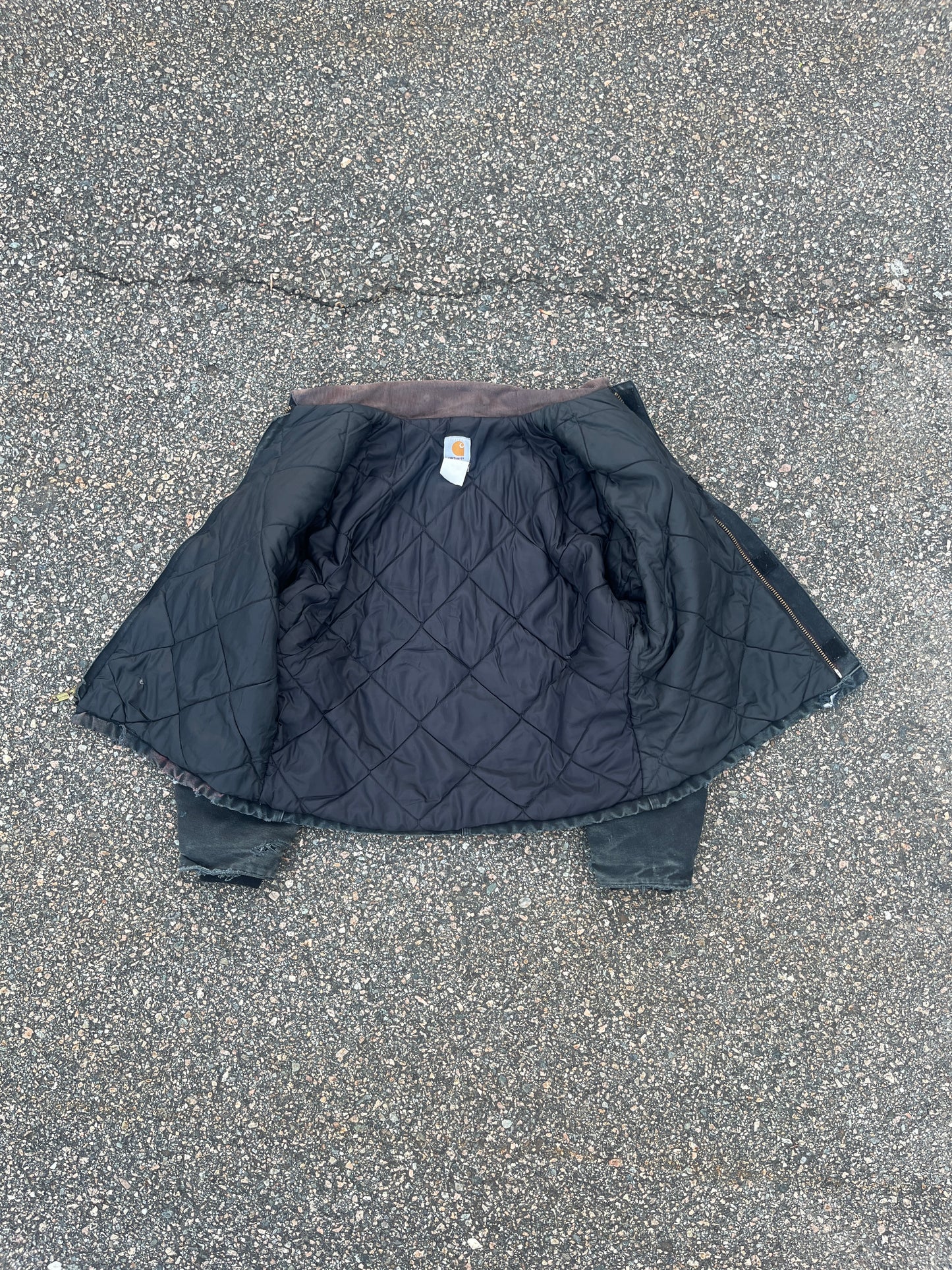 Faded Black Carhartt Arctic Jacket - Boxy Medium