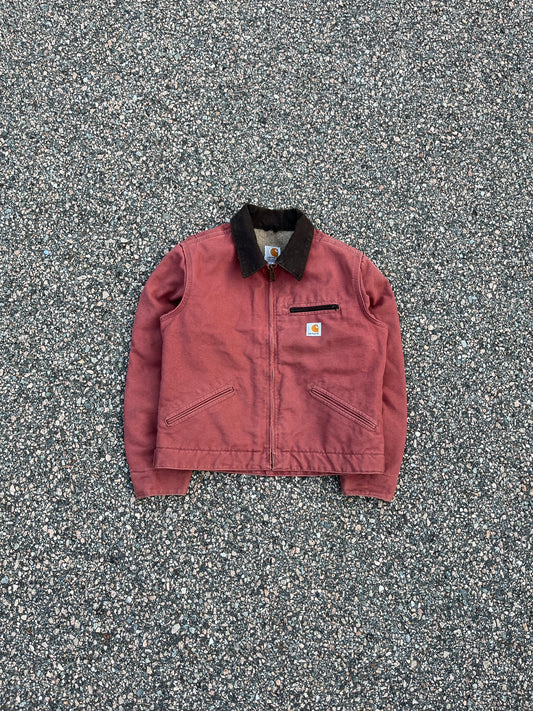 Faded Salmon Carhartt Detroit Jacket - Small