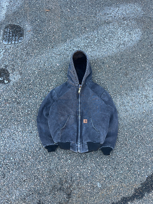 Faded Black Carhartt Active Jacket - Small