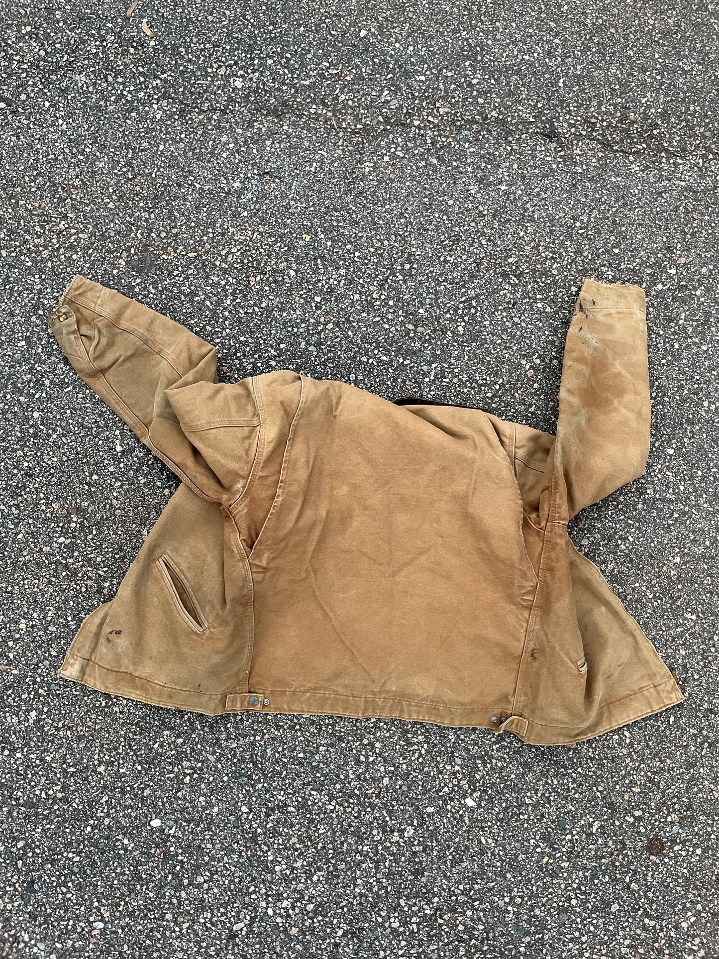 Faded Brown Carhartt Detroit Jacket - Large