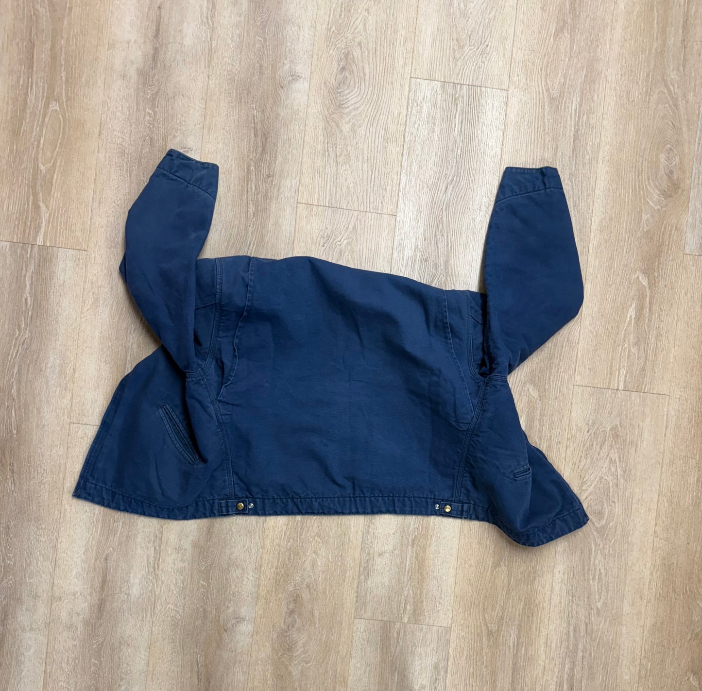 Faded Blue Carhartt Detroit Jacket - XL