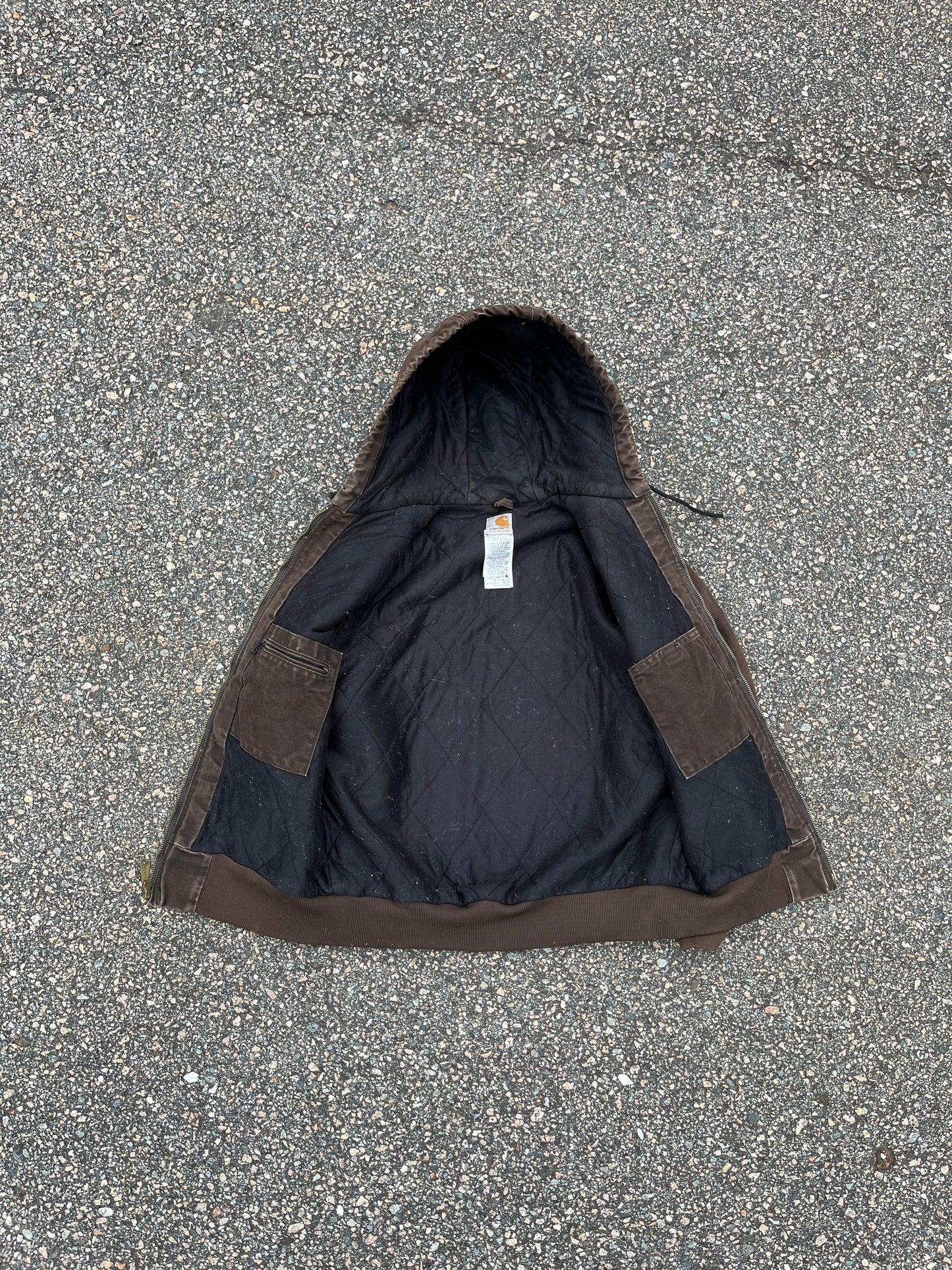 Faded Brown Carhartt Active Jacket - Small