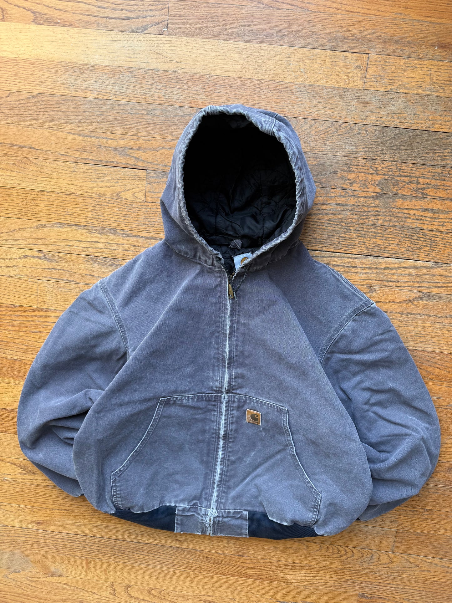 Faded Petrol Blue Carhart Active Jacket - Large