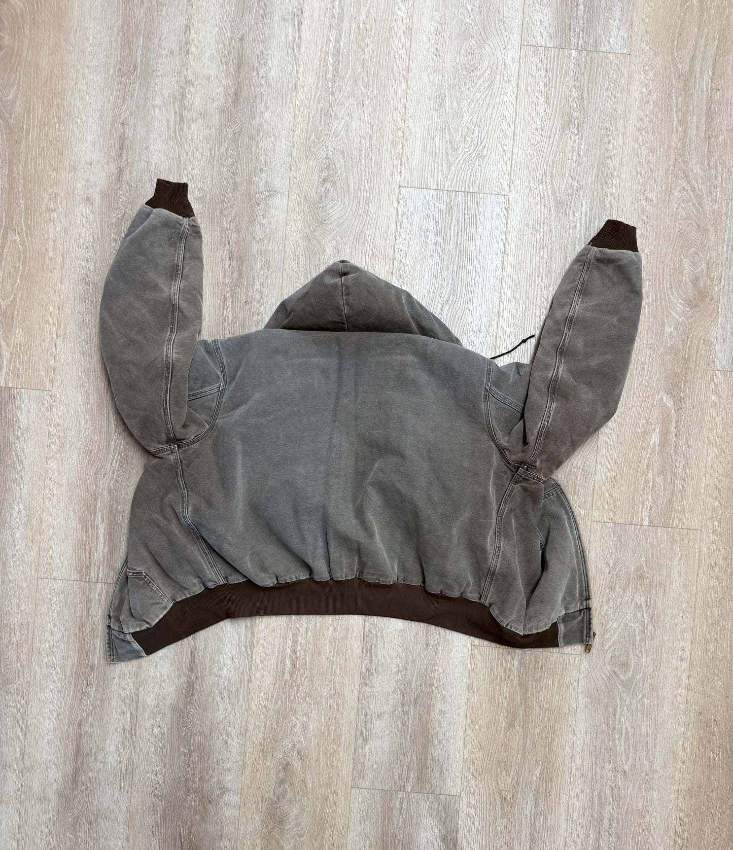 Faded Chestnut Brown Carhartt Active Jacket - Large