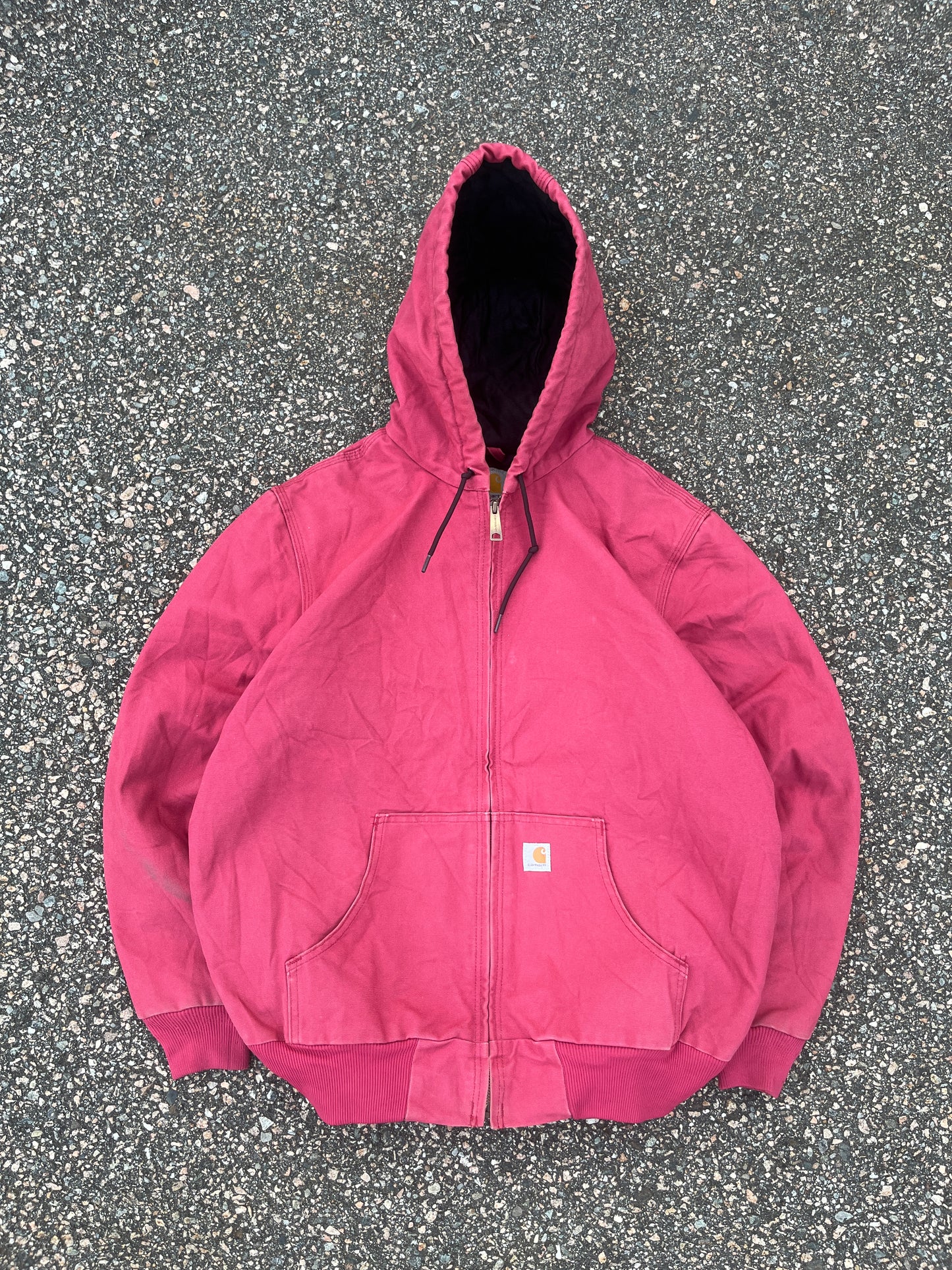 Faded Pink Carhartt Active Jacket - Medium