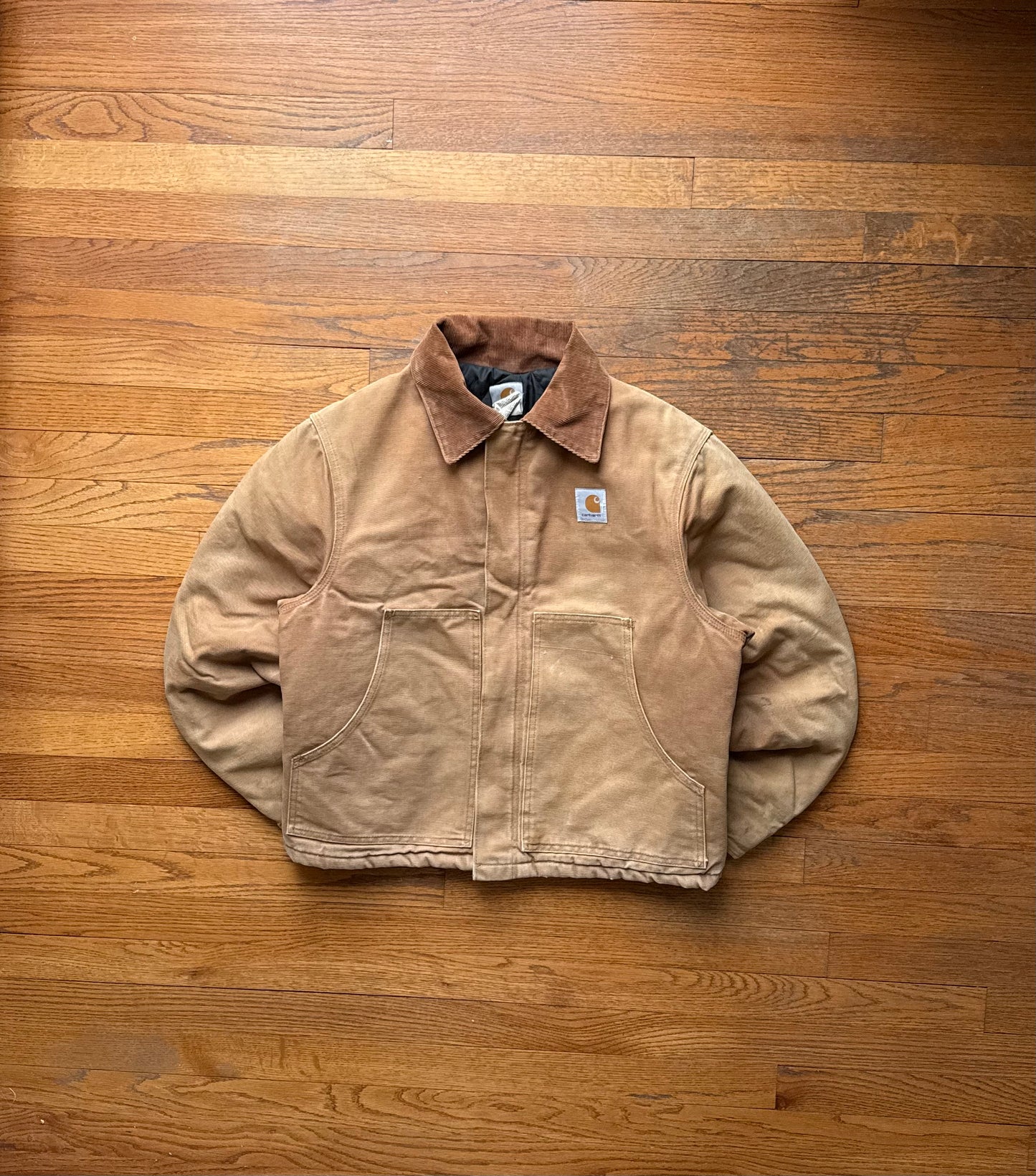 Faded Brown Carhartt Arctic Jacket - Medium