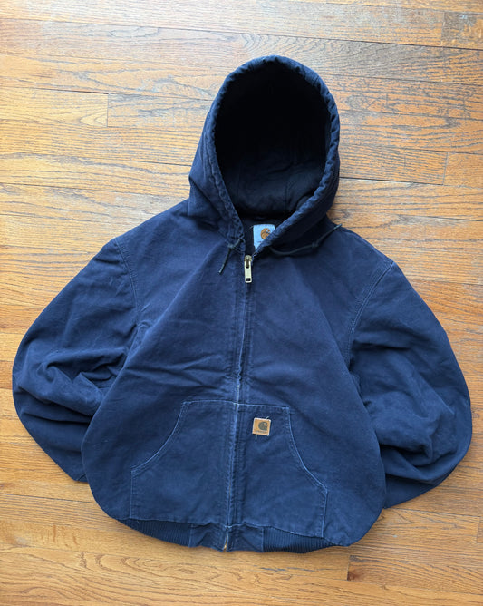 Faded Midnight Blue Carhartt Active Jacket - Medium