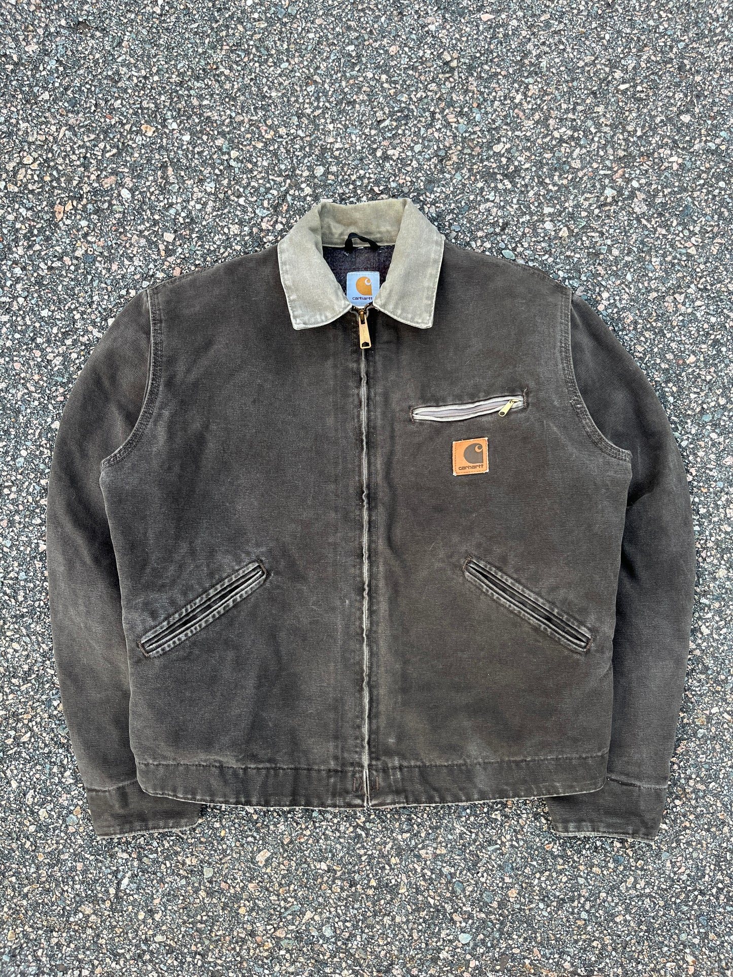 Faded Timber Brown Carhartt Detroit Jacket - Medium