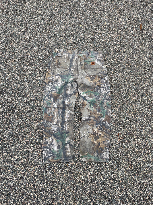 Faded Realtree Carhartt Carpenter Pants - 34 x 27.5