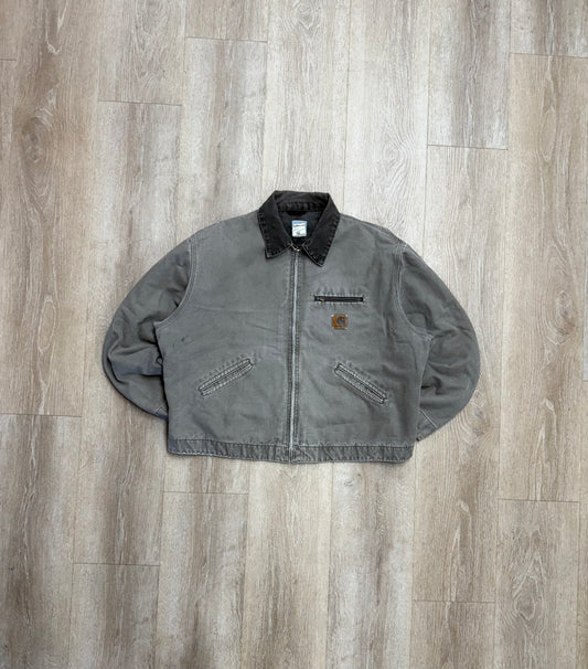 Faded Desert Sand Carhartt Detroit Jacket - 2XL