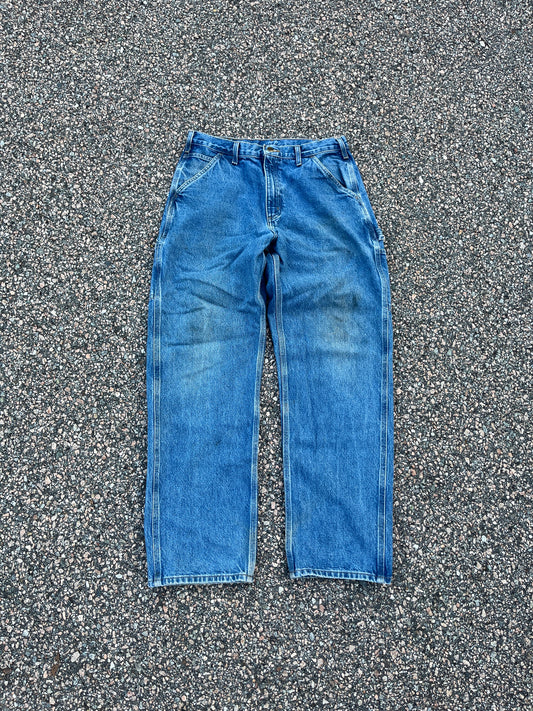 Faded Denim Carhartt Carpenter Pants - 32 x 32