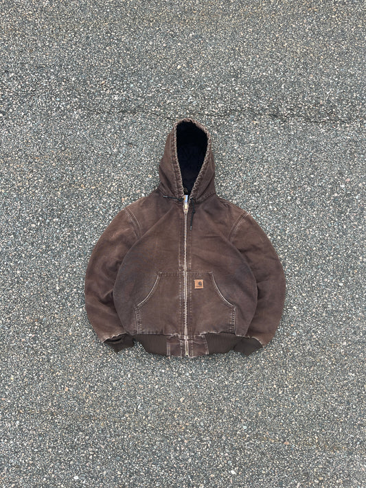 Faded Brown Carhartt Active Jacket - Small