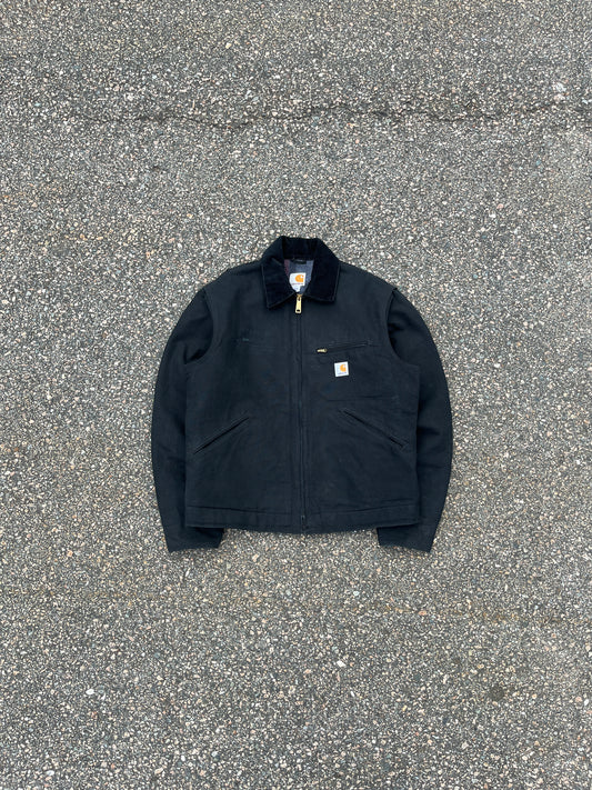 Faded Black Carhartt Detroit Jacket - Medium