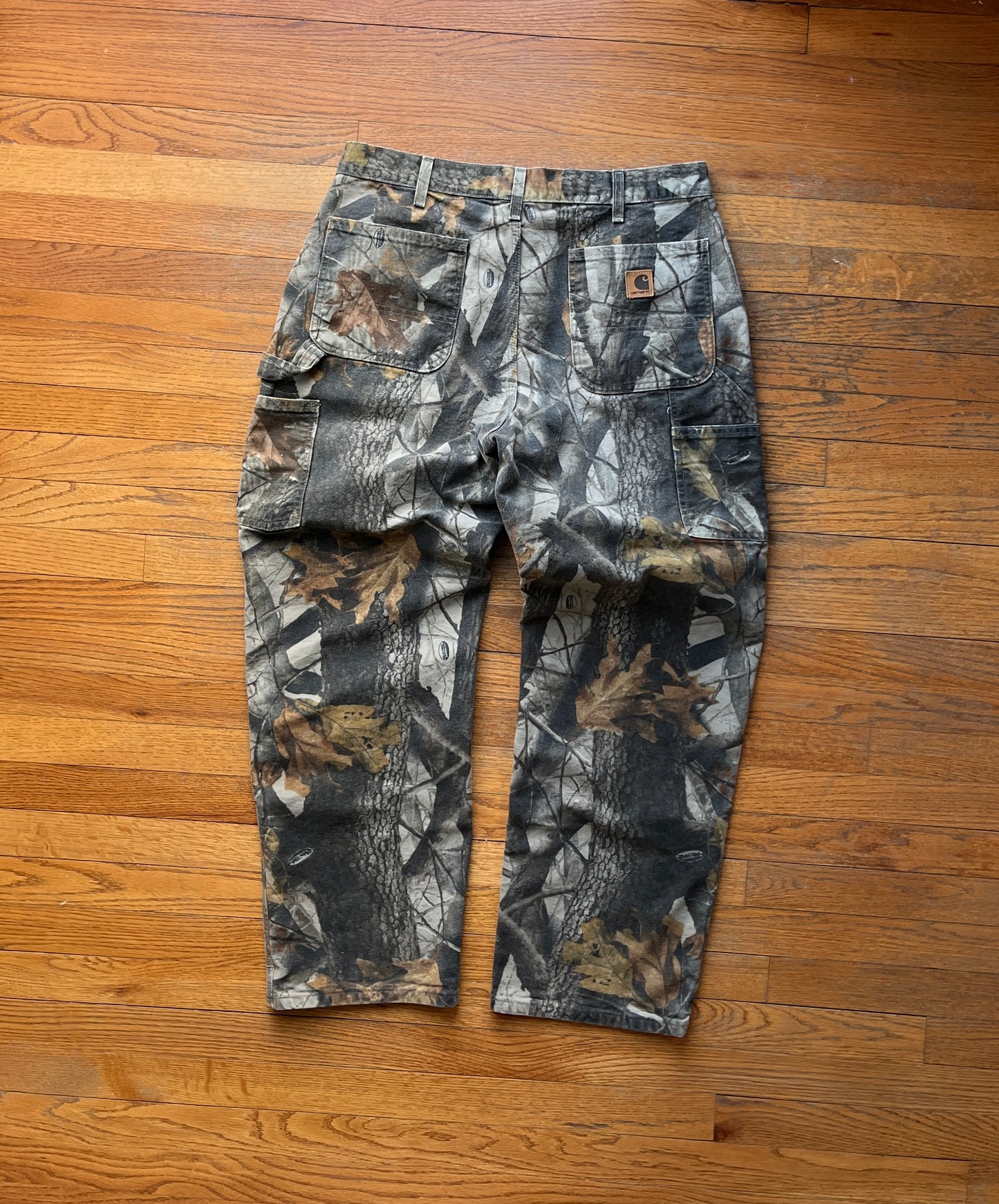 Faded Realtree Carhartt Carpenter Pants - 34 x 30