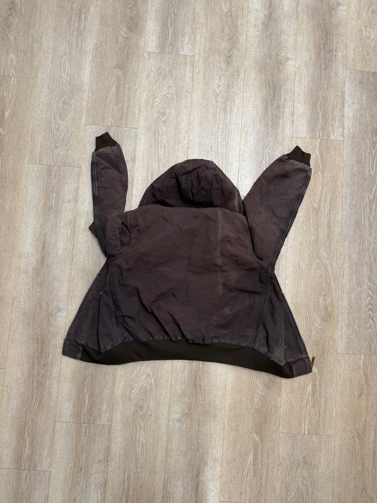 Faded Brown Carhartt Active Jacket - Boxy M-L