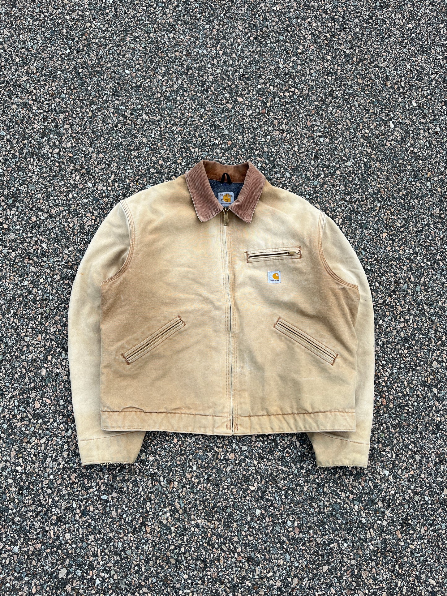 褪色棕色 Carhartt Detroit 夹克 - Boxy ML