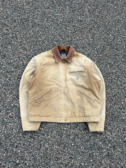 Faded Brown Carhartt Detroit Jacket - Boxy M-L