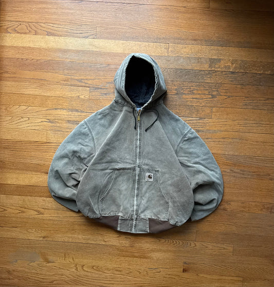 Faded Chestnut Carhartt Active Jacket - Boxy XL