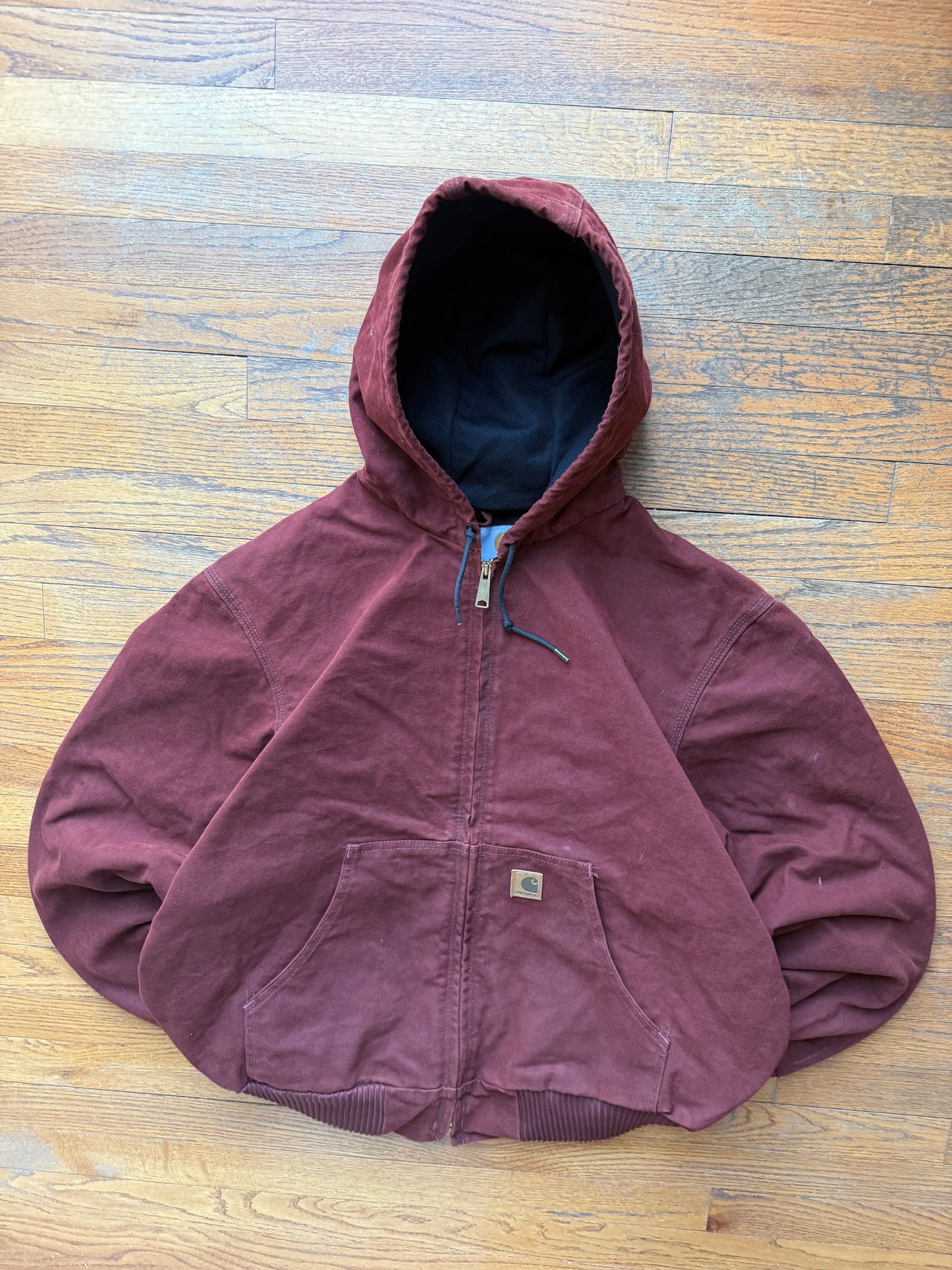Faded Clay Red Carhartt Active Jacket - XL