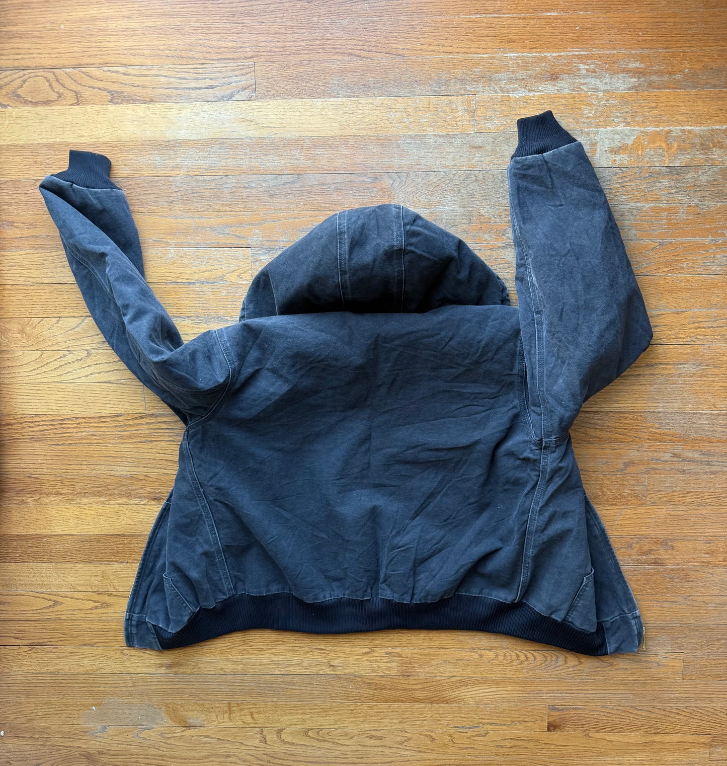 Faded Black Carhartt Active Jacket - Medium